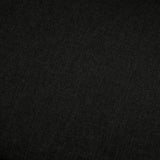 NNEVL 3-Seater Sofa Black Fabric