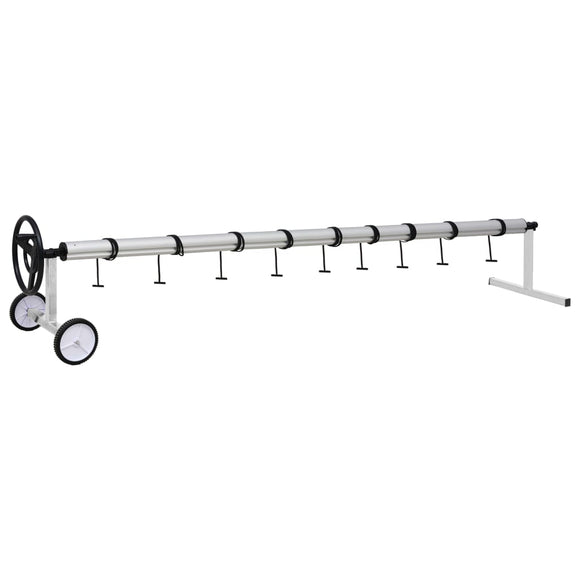 NNEVL Pool Cover Roller with Stainless Steel Base