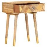 NNEVL Bedside Cabinet 43x30x58 cm Solid Mango Wood