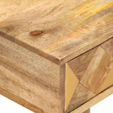 NNEVL Bedside Cabinet 43x30x58 cm Solid Mango Wood