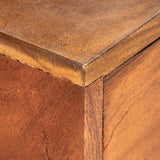 NNEVL TV Cabinet 140x30x50 cm Solid Acacia Wood