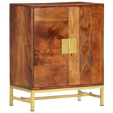 NNEVL Sideboard 60x35x75 cm Solid Acacia Wood