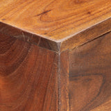 NNEVL Sideboard 60x35x75 cm Solid Acacia Wood