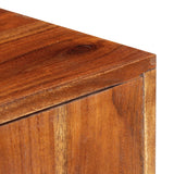 NNEVL Sideboard 60x35x75 cm Solid Acacia Wood