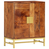 NNEVL Sideboard 60x35x75 cm Solid Acacia Wood