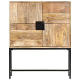 NNEVL Highboard 80x30x100 cm Solid Mango Wood