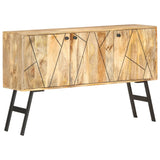 NNEVL Sideboard 118x30x75 cm Solid Mango Wood