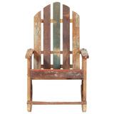 NNEVL Garden Rocking Chair Solid Reclaimed Wood