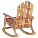 NNEVL Garden Rocking Chair Solid Reclaimed Wood
