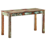 NNEVL Desk 130x55x76 cm Solid Reclaimed Wood