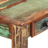 NNEVL Desk 130x55x76 cm Solid Reclaimed Wood