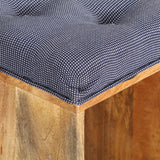 NNEVL Hall Bench 100x35x47 cm Solid Mango Wood