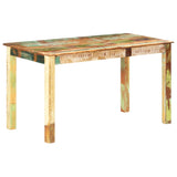 NNEVL Dining Table Solid Reclaimed Wood 140x70x76 cm