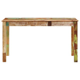 NNEVL Dining Table Solid Reclaimed Wood 140x70x76 cm