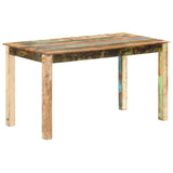 NNEVL Dining Table Solid Reclaimed Wood 140x70x76 cm