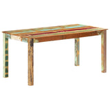 NNEVL Dining Table Solid Reclaimed Wood 160x80x76 cm