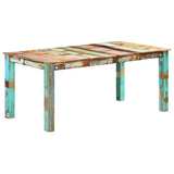 NNEVL Dining Table Solid Reclaimed Wood 180x90x76 cm