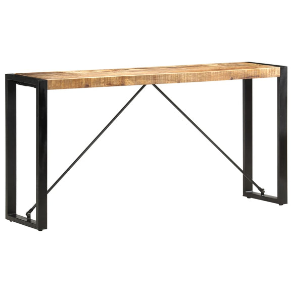 NNEVL Console Table 150x35x76 cm Solid Mango Wood