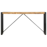 NNEVL Console Table 150x35x76 cm Solid Mango Wood