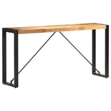 NNEVL Console Table 150x35x76 cm Solid Mango Wood