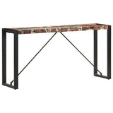 NNEVL Console Table 150x35x76 cm Solid Reclaimed Wood