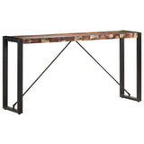 NNEVL Console Table 150x35x76 cm Solid Reclaimed Wood