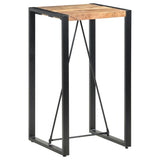 NNEVL Bar Table 60x60x110 cm Solid Mango Wood