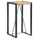 NNEVL Bar Table 60x60x110 cm Solid Mango Wood