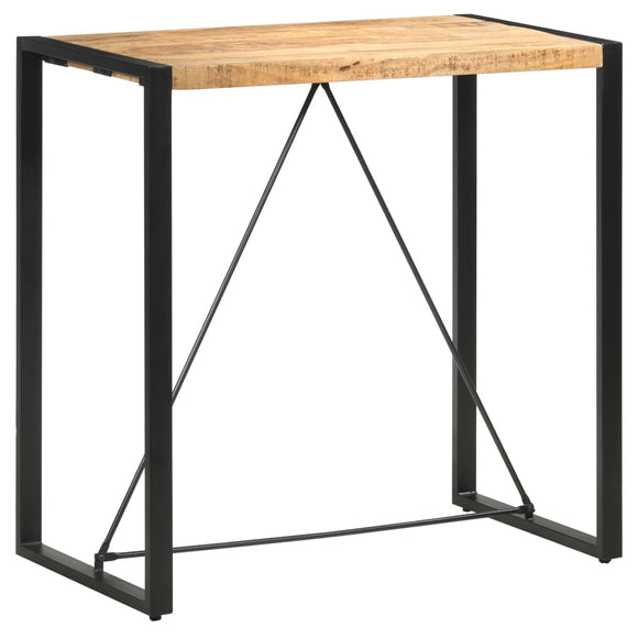 NNEVL Bar Table 110x60x110 cm Solid Mango Wood