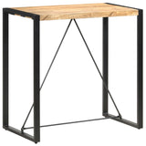 NNEVL Bar Table 110x60x110 cm Solid Mango Wood