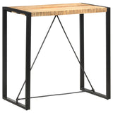 NNEVL Bar Table 110x60x110 cm Solid Mango Wood