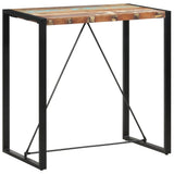 NNEVL Bar Table 110x60x110 cm Solid Reclaimed Wood