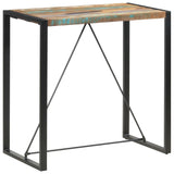 NNEVL Bar Table 110x60x110 cm Solid Reclaimed Wood