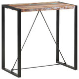 NNEVL Bar Table 110x60x110 cm Solid Reclaimed Wood
