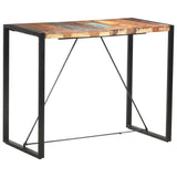 NNEVL Bar Table 140x70x110 cm Solid Reclaimed Wood