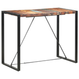 NNEVL Bar Table 140x70x110 cm Solid Reclaimed Wood