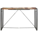 NNEVL Bar Table 180x90x110 cm Solid Reclaimed Wood