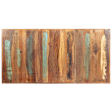 NNEVL Dining Table 180x90x76 cm Solid Reclaimed Wood