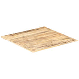 NNEVL Table Top Solid Wood Mango 15-16 mm 60x60 cm