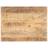 NNEVL Table Top Solid Wood Mango 25-27 mm 80x60 cm