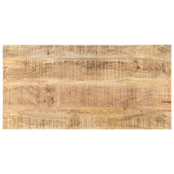 NNEVL Table Top Solid Wood Mango 25-27 mm 100x60 cm