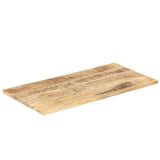NNEVL Table Top Solid Wood Mango 25-27 mm 100x60 cm