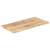 NNEVL Table Top Solid Wood Mango 25-27 mm 100x60 cm