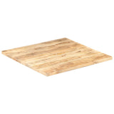 NNEVL Table Top Solid Wood Mango 25-27 mm 70x70 cm