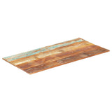 NNEVL Rectangular Table Top 60x100 cm 15-16 mm Solid Wood Reclaimed