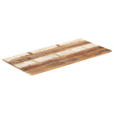 NNEVL Rectangular Table Top 60x100 cm 15-16 mm Solid Wood Reclaimed
