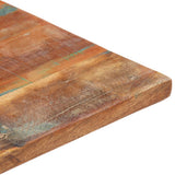 NNEVL Rectangular Table Top 60x140 cm 15-16 mm Solid Wood Reclaimed