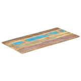 NNEVL Rectangular Table Top 60x140 cm 15-16 mm Solid Wood Reclaimed