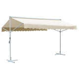 NNEVL Free Standing Awning 500x300 cm Cream