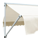 NNEVL Free Standing Awning 500x300 cm Cream